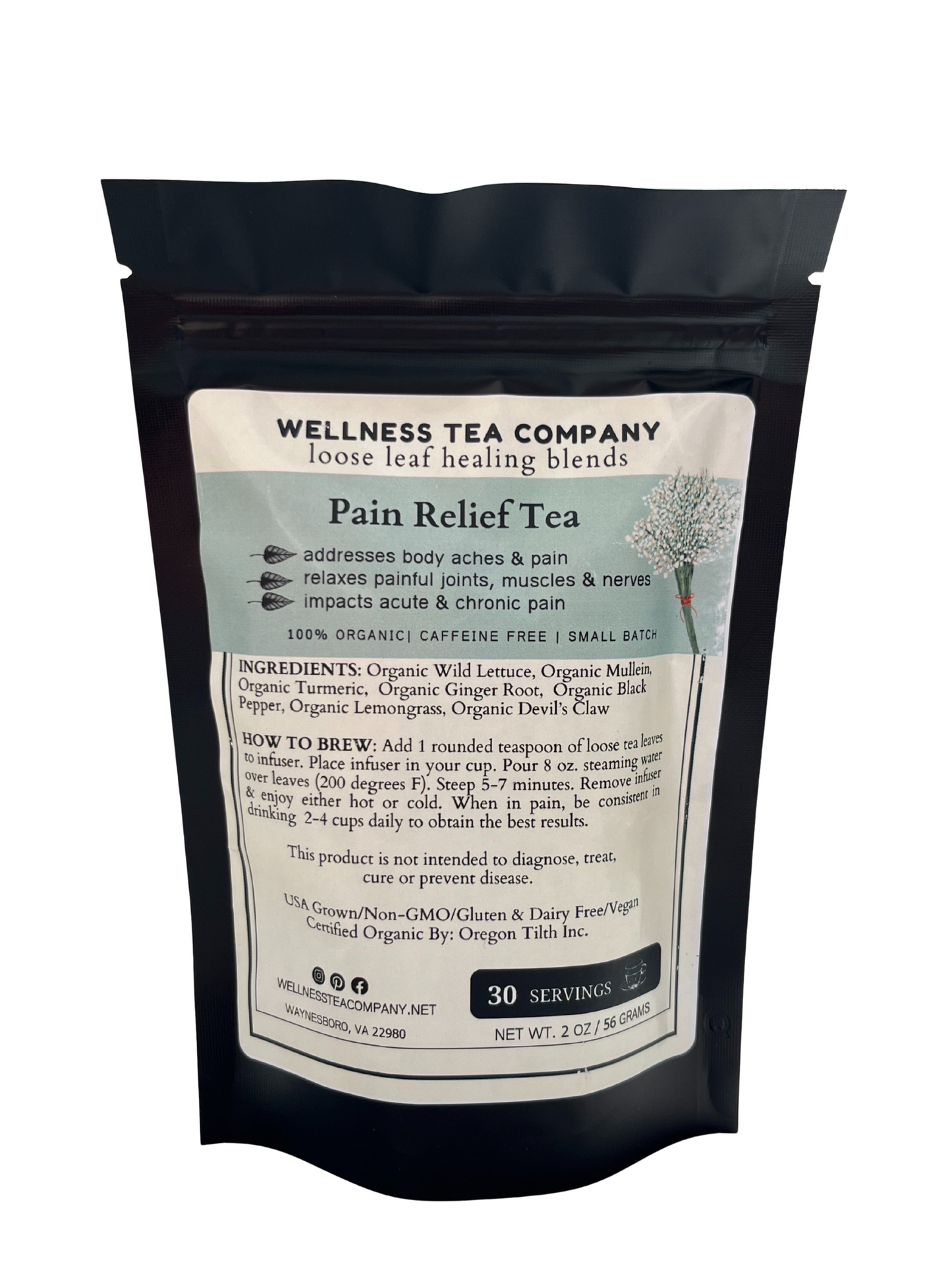 Organic Pain Relief Tea