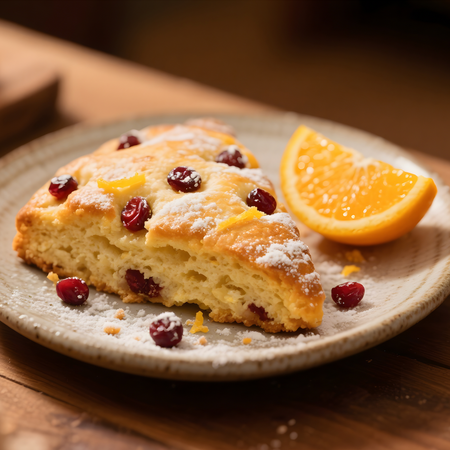 5 -Star! All-Natural Orange Cranberry Scone Mix