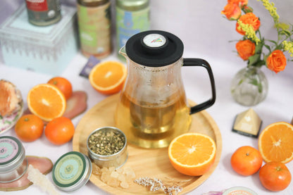 Handcrafted, Superior Quality 2-in-1 Tea Kettle and Tea Steeper