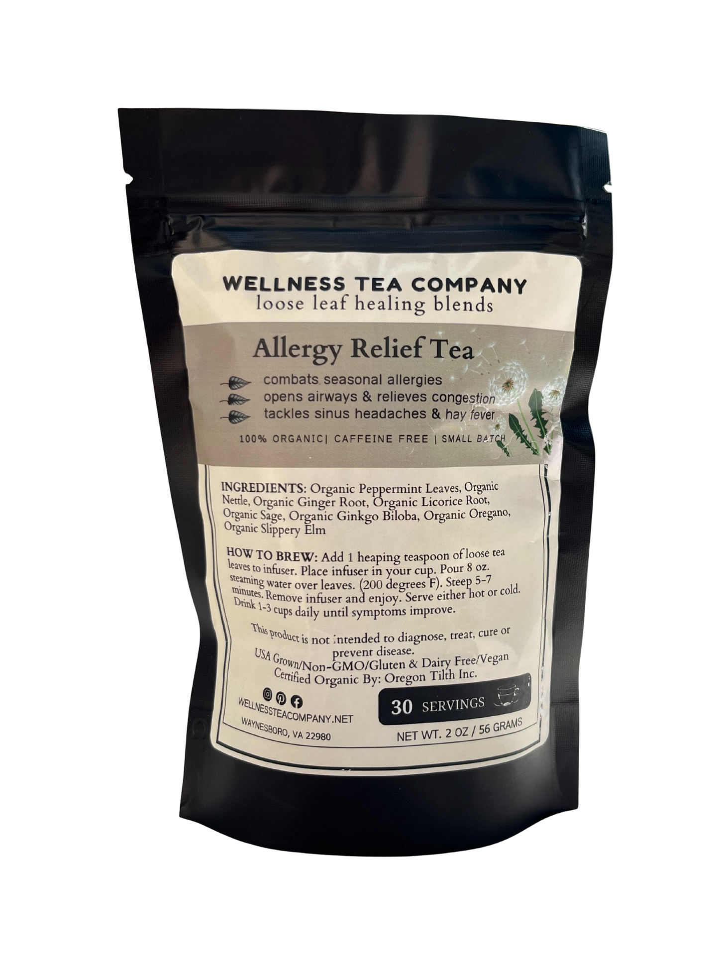 Organic Allergy Relief Tea