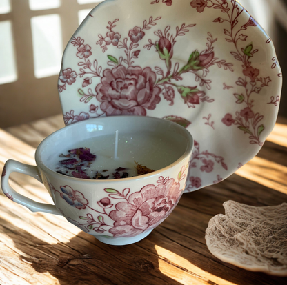 Vintage Tea Cups of Light