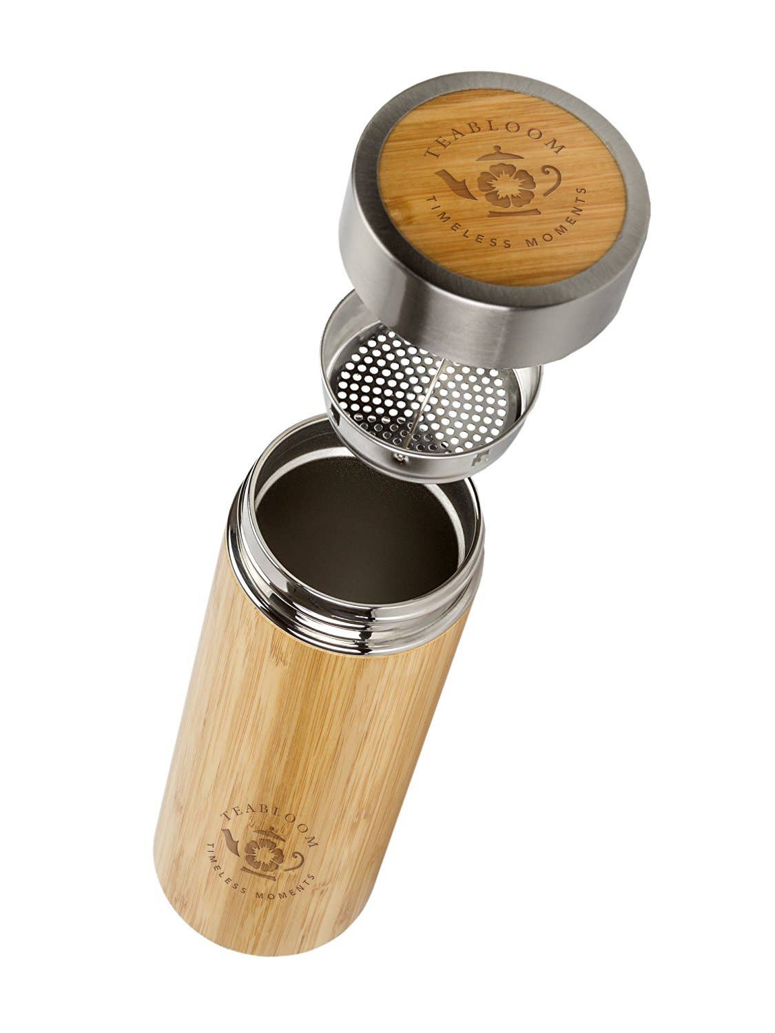 The Naturalist: All-Purpose Beverage Bamboo Thermos: Your All-Day Beverage Companion