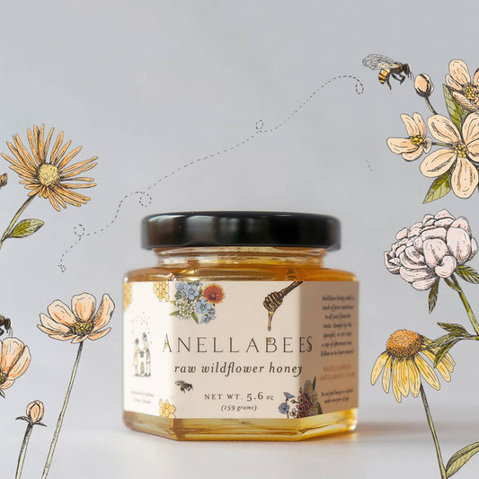 Raw Wildflower Nectar Honey: Anti-Inflammatory & Antioxidant Rich