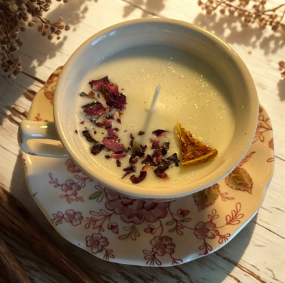 Vintage Tea Cups of Light