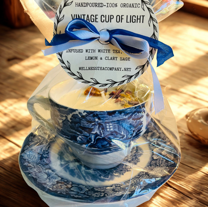 Vintage Tea Cups of Light
