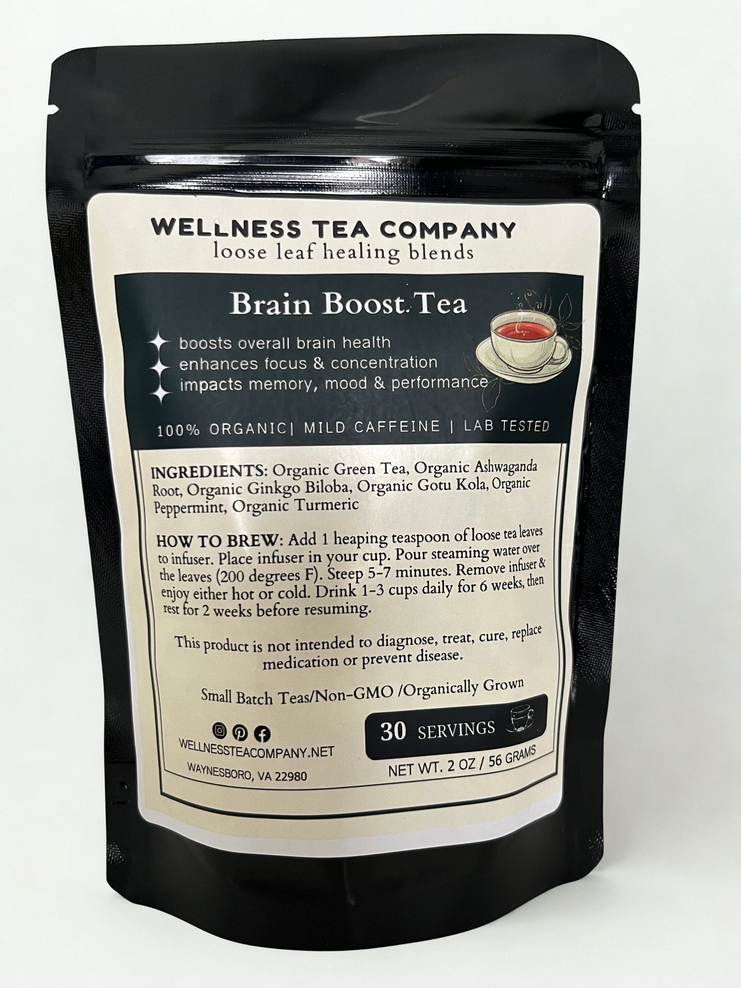 Organic Brain Boost Tea