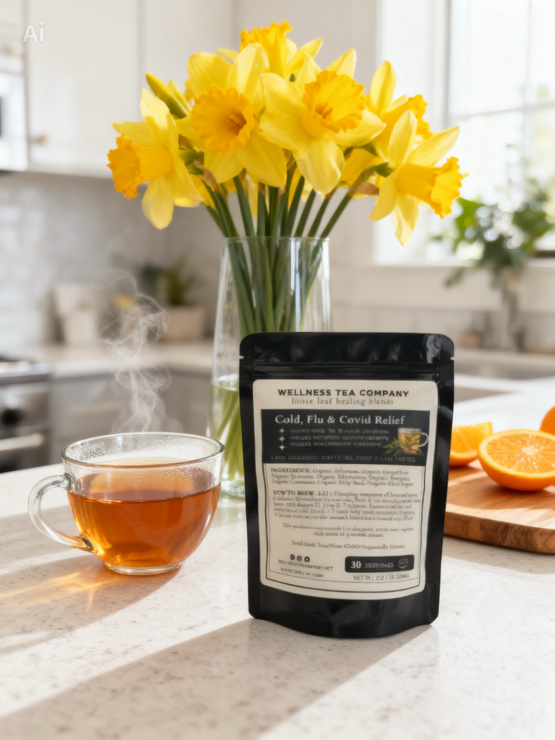 Organic Cold, Flu & Covid Remedy