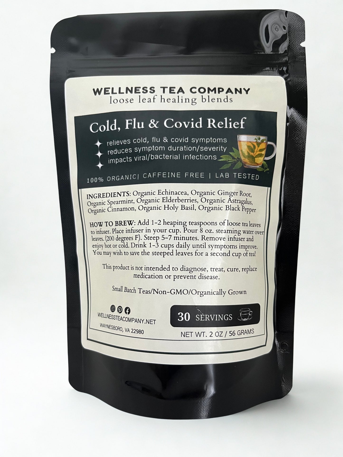 Organic Cold, Flu & Covid Remedy
