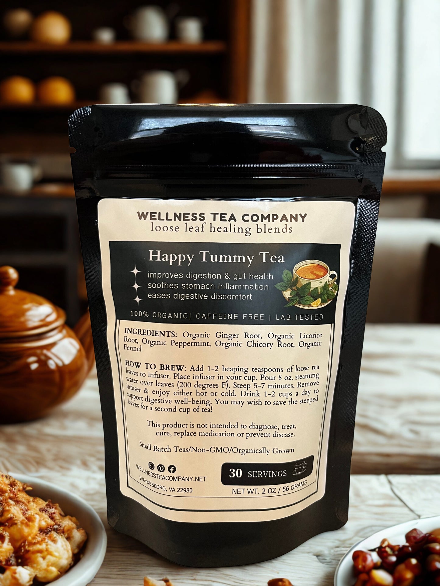 Organic Happy Tummy Tea