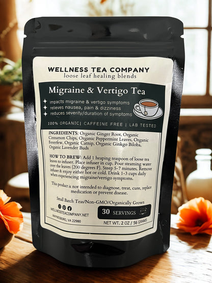 Organic Migraine & Vertigo Tea
