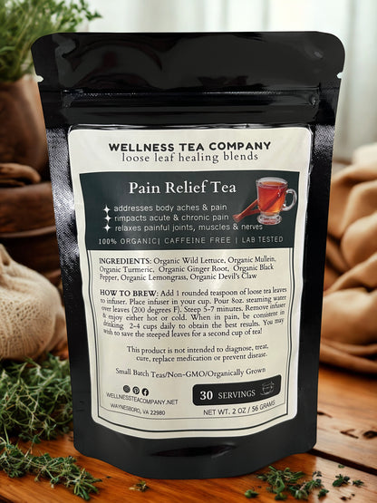 Organic Pain Relief Tea