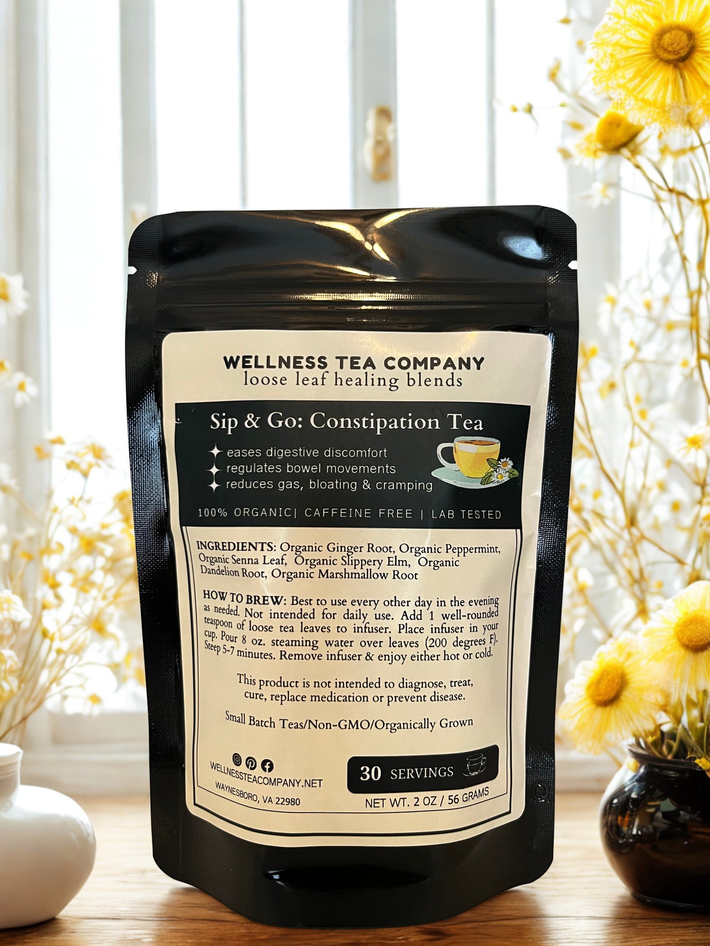Organic Sip & Go: Constipation Tea