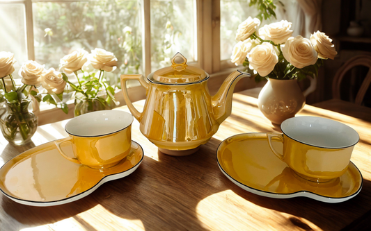 Gorgeous Vintage Tea-For-Two Set