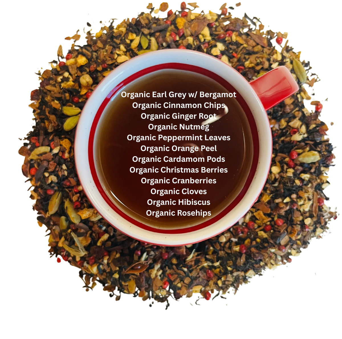 NEW!!! Organic Winterberry Spice: Limited Edition, Festive Holiday Blend w/ Gift Spoon