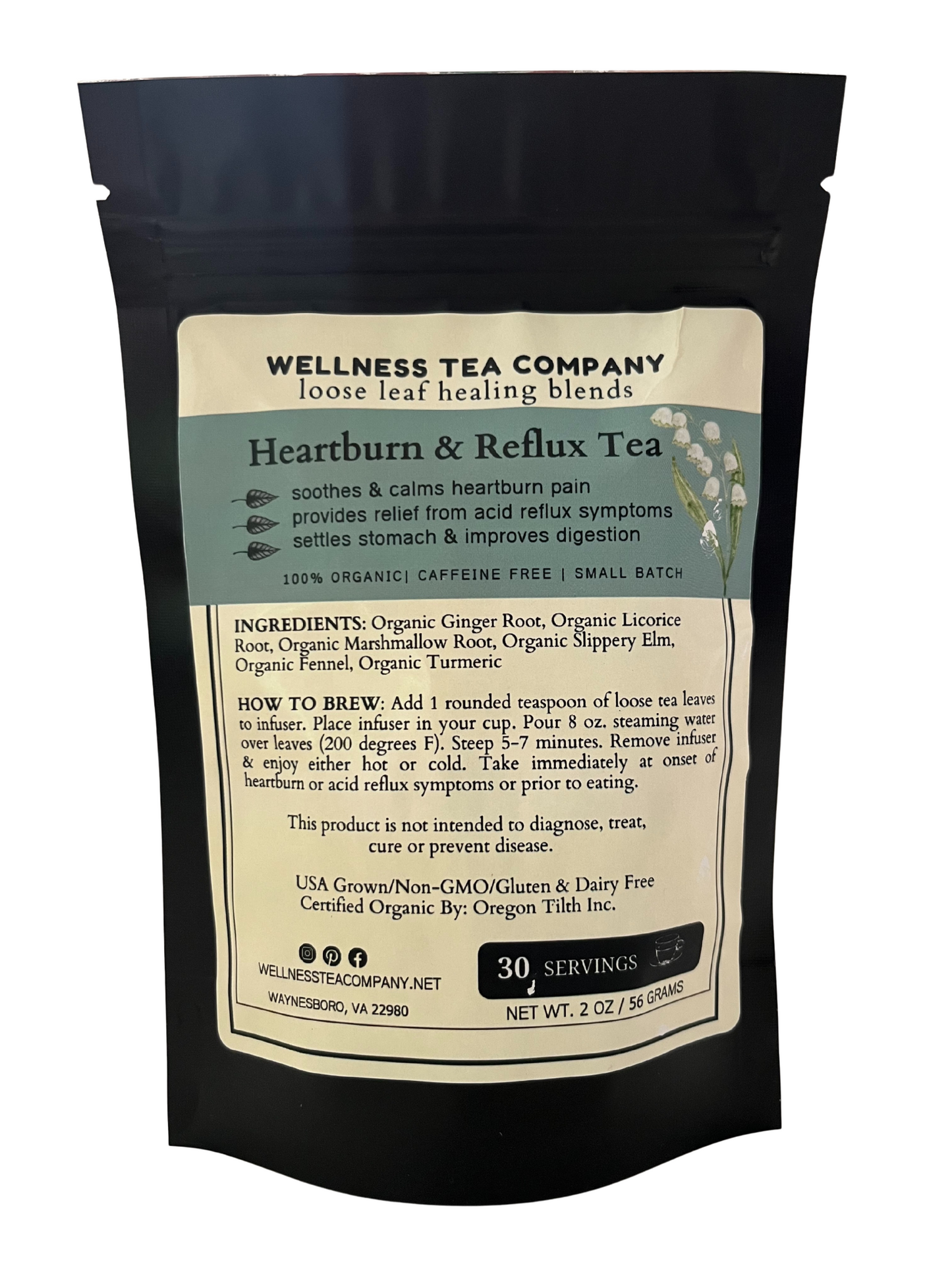 Organic Heartburn & Reflux Tea