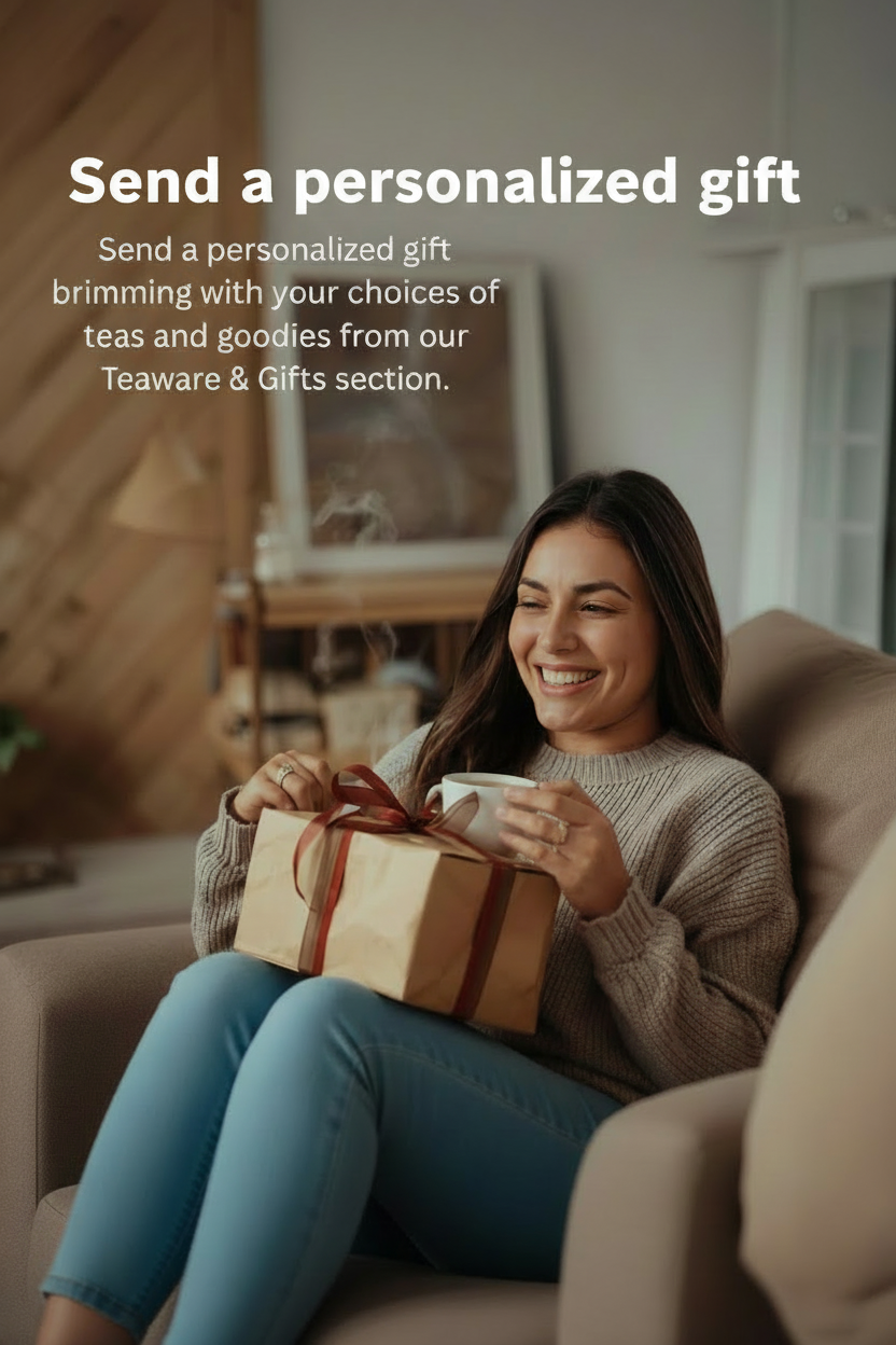Personalized Tea Gift - Even Larger Font